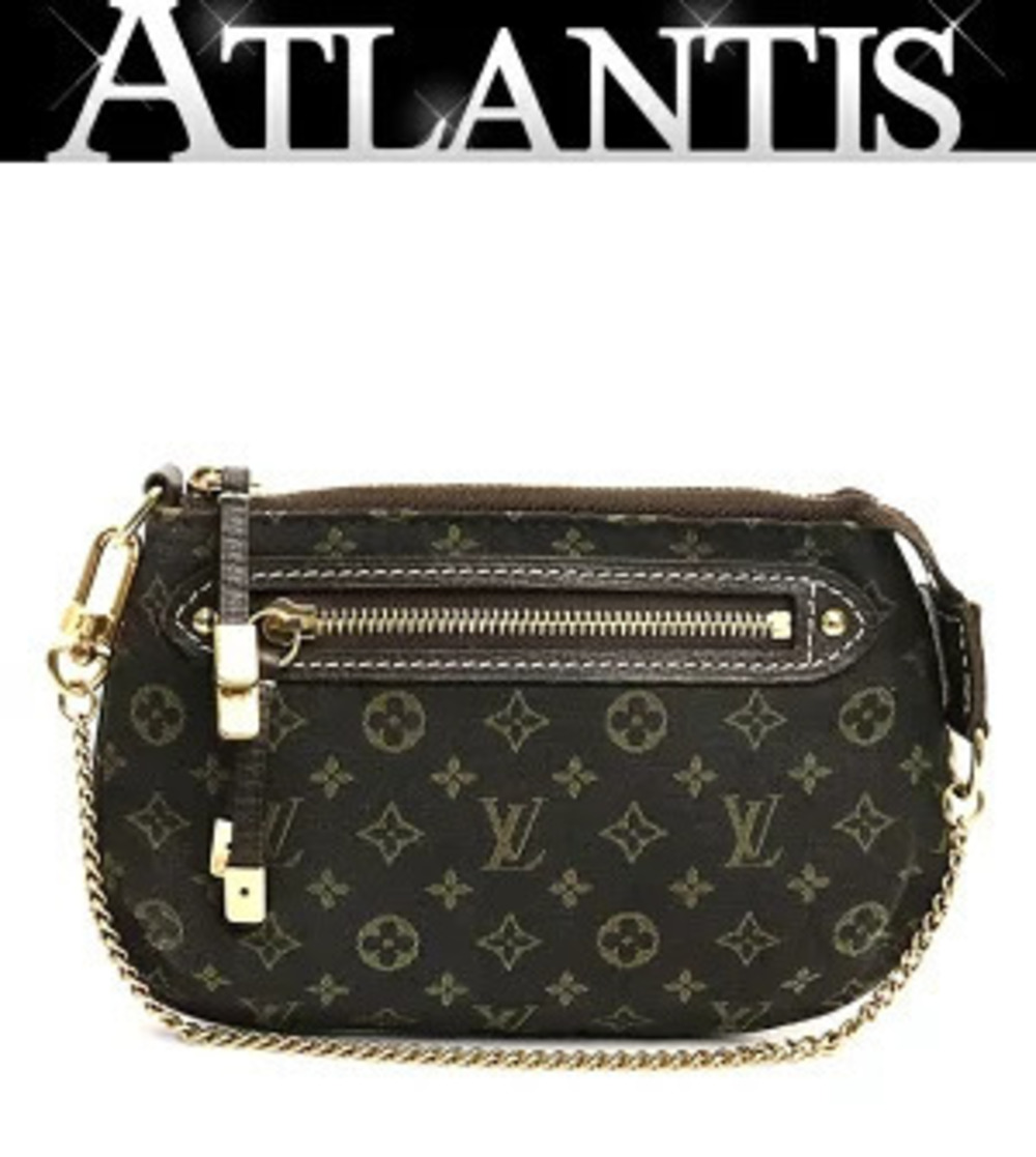 Louis Vuitton Pochette Accessoires Accessory Pouch Clutch Monogram Lin
